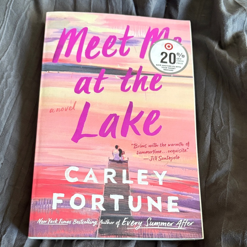 Target 'Meet Me at the Lake' Book - Pink and Purple Cover